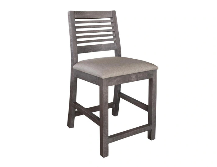Stone Ladder Backrest 24" Barstool