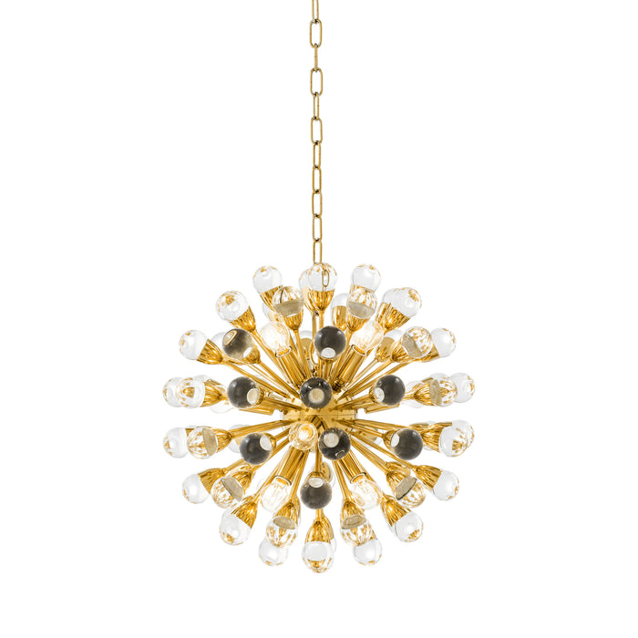 Anto S Gold chandelier - Hampton Home Dinette (NY)
