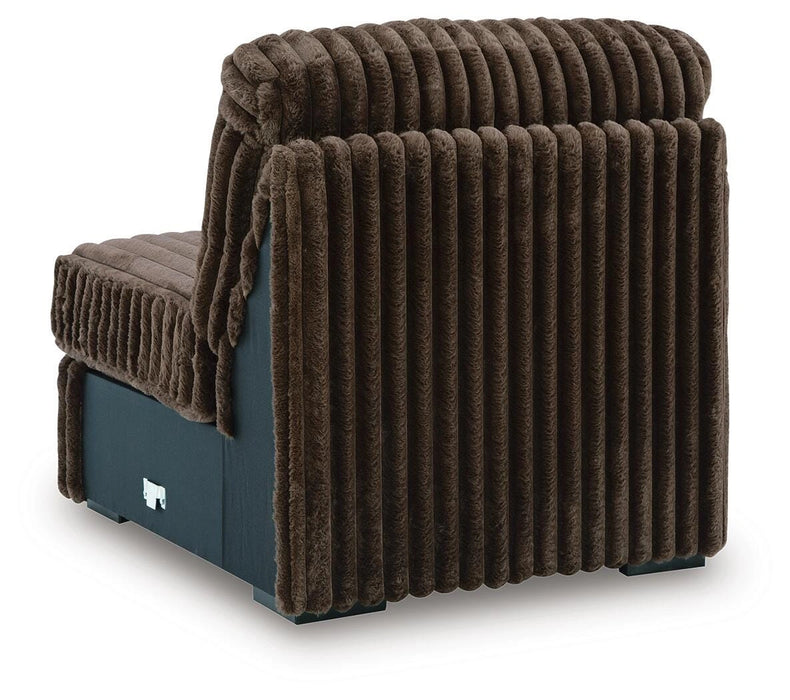 Midnight-Madness Sectional with Chaise