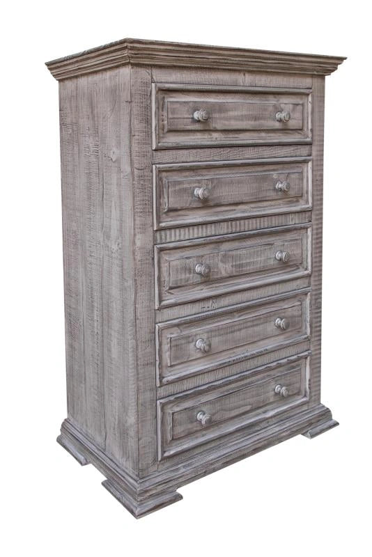Terra Gray 5 Drawer Chest