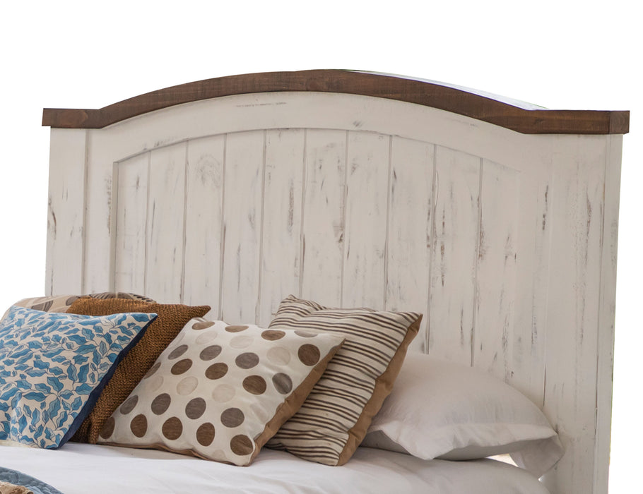 Pueblo White King Bed