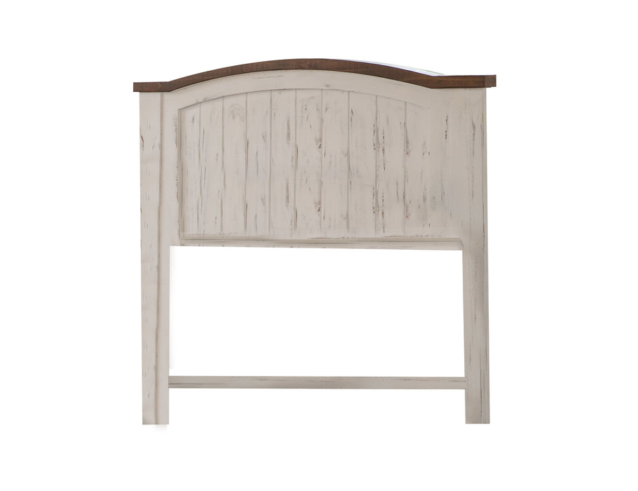 Pueblo White Queen Bed