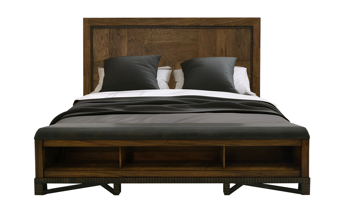 Walnut, Queen Bed