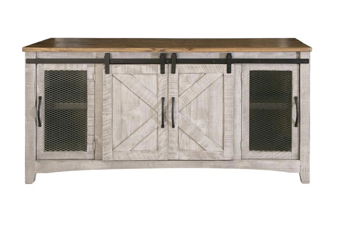 Pueblo Gray 4 Doors, TV Stand