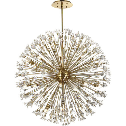 Vera 50 inch crystal starburst chandelier