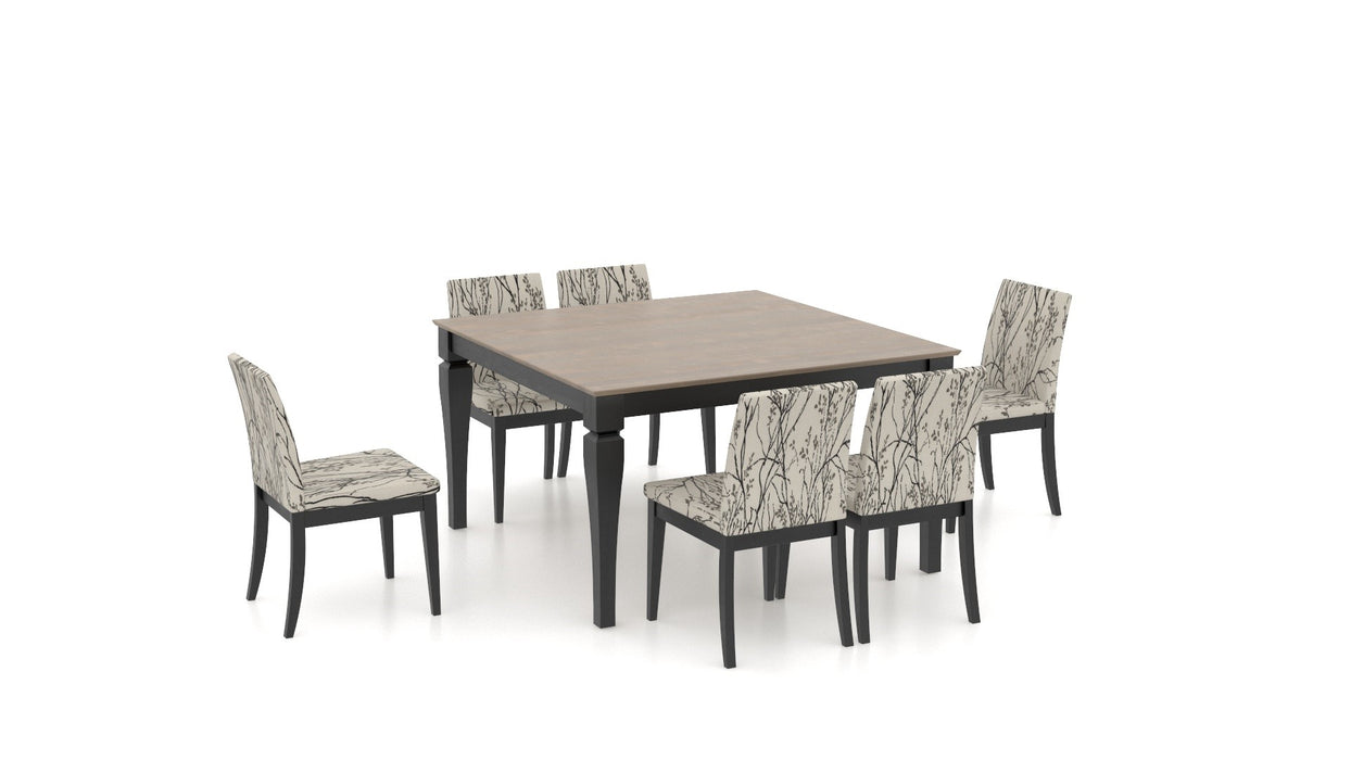 5pc  Square custom dining set