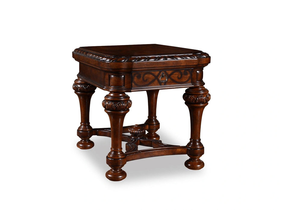 Valencia End Table in Port