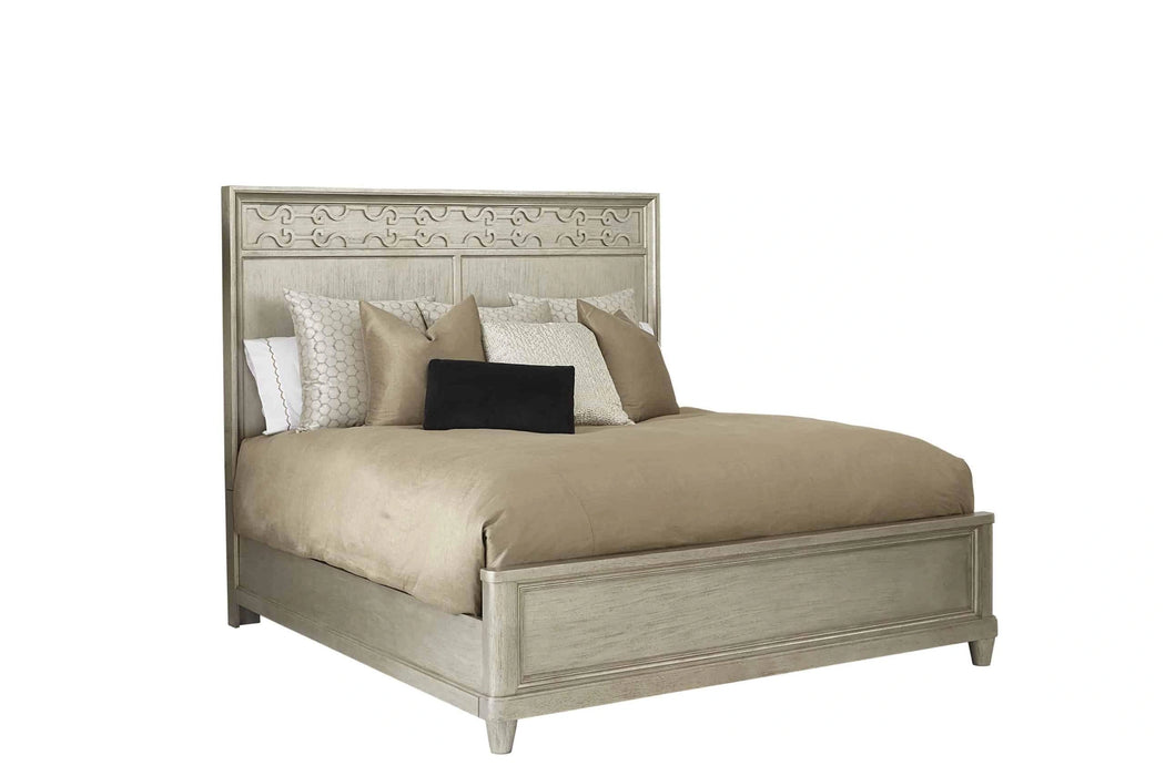 Morrissey King Cashin Panel Bed in Glam