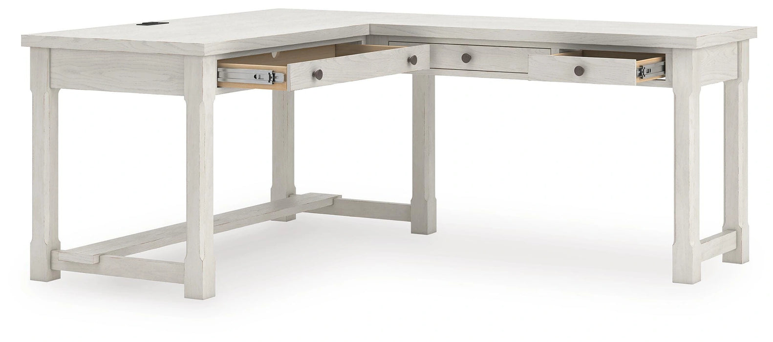 Robbinsdale L-Shaped Home Office Desk