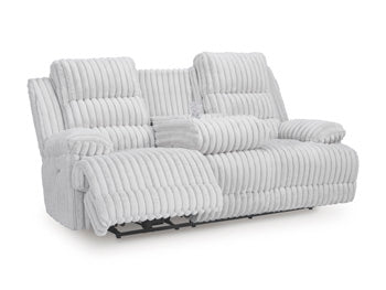 Rhines Falls Power Reclining Sofa with Drop Down Table