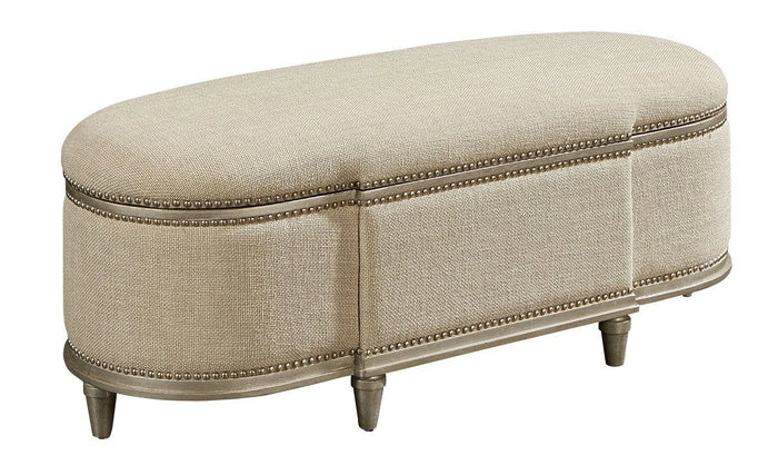 Morrissey RHodes Storage Bench in Glam