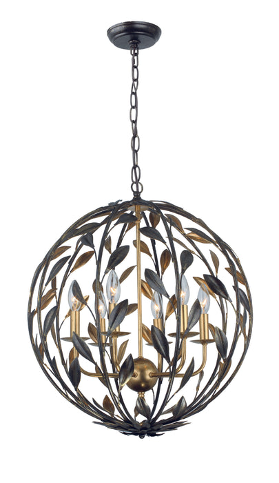 Broche 6 Light Chandelier