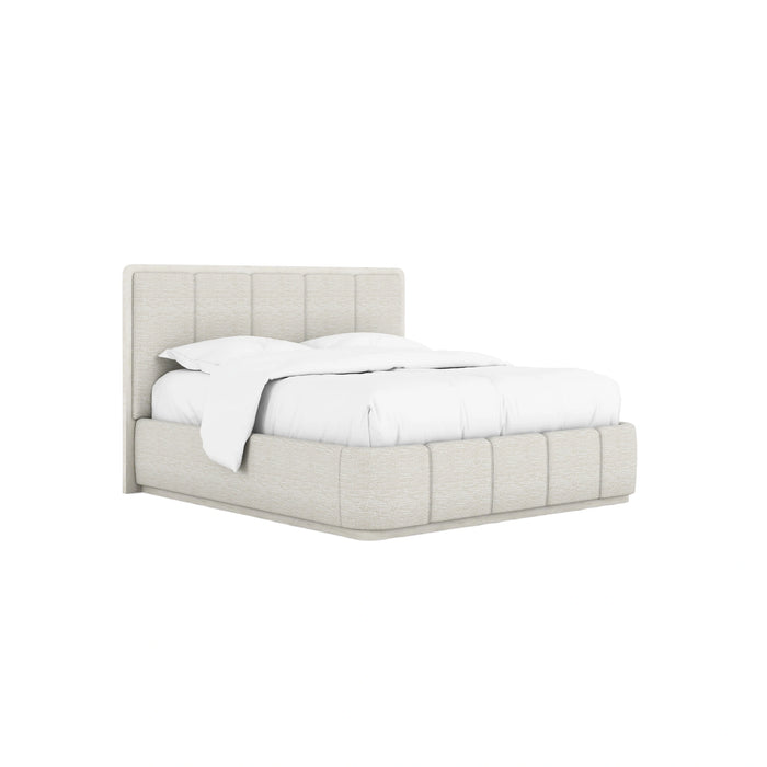 Ashlar Cal-King Upholstered Panel Bed
