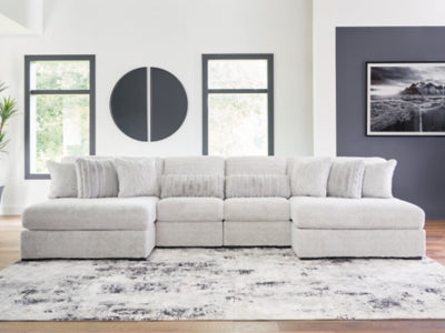 Cuddle Plush Sectional with Chaise