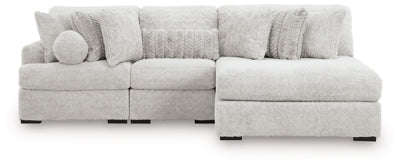 Cuddle Plush Sectional with Chaise