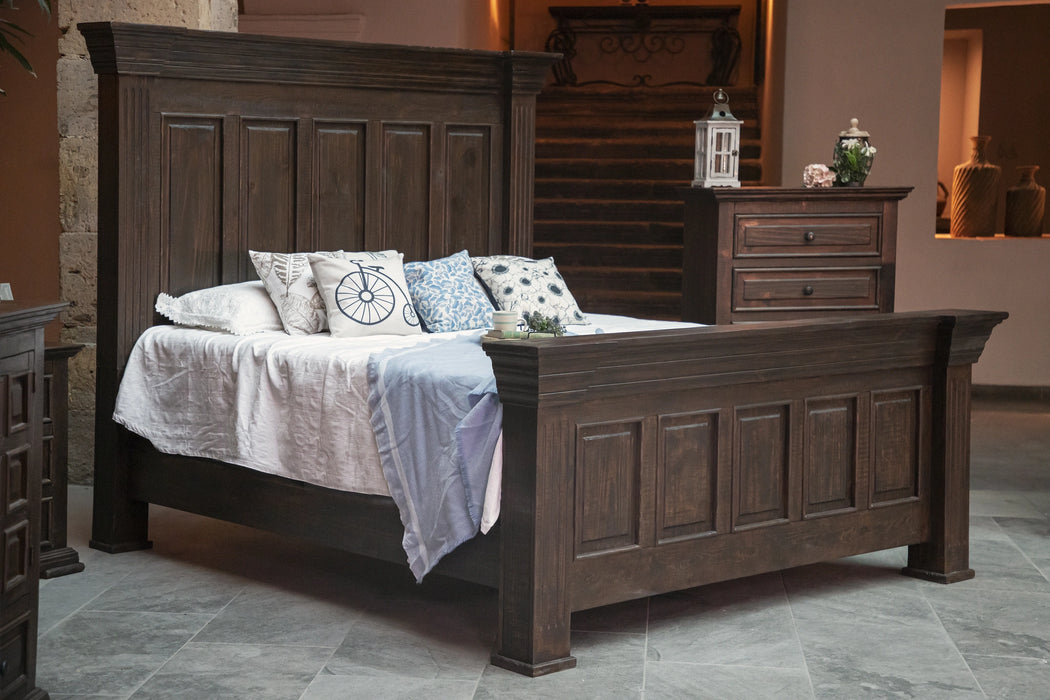 Terra Brown King Bed