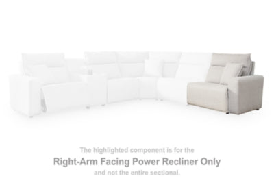 Modmax II Power Reclining Sectional with Audio Consoles