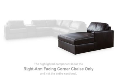 Modmax II Sectional with Chaise and Storage Consoles