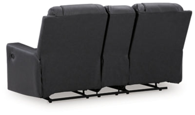 Mackmenville Reclining Loveseat with Console