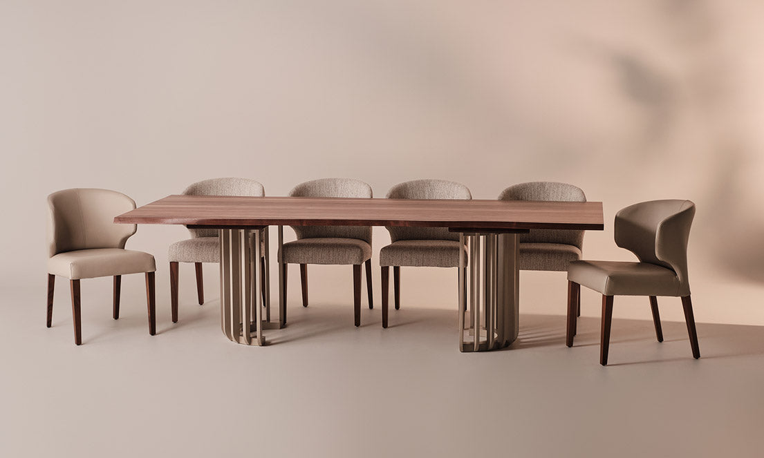 Urban Live Edge Walnut Table