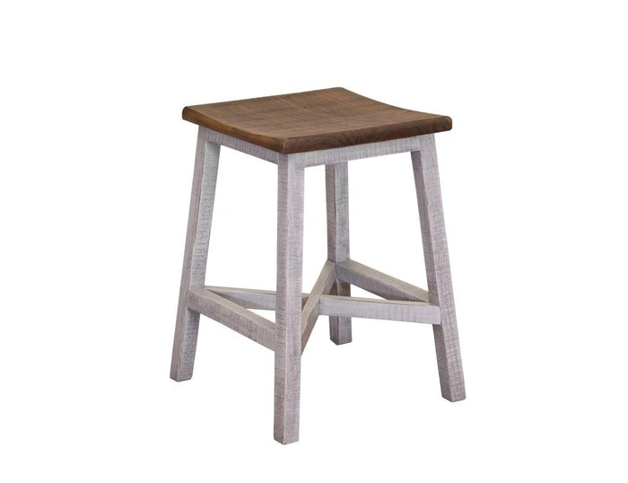 Pueblo Gray 24 Stool