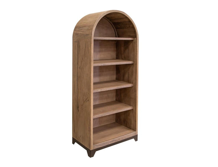Natural Parota 5 shelves, Bookcase