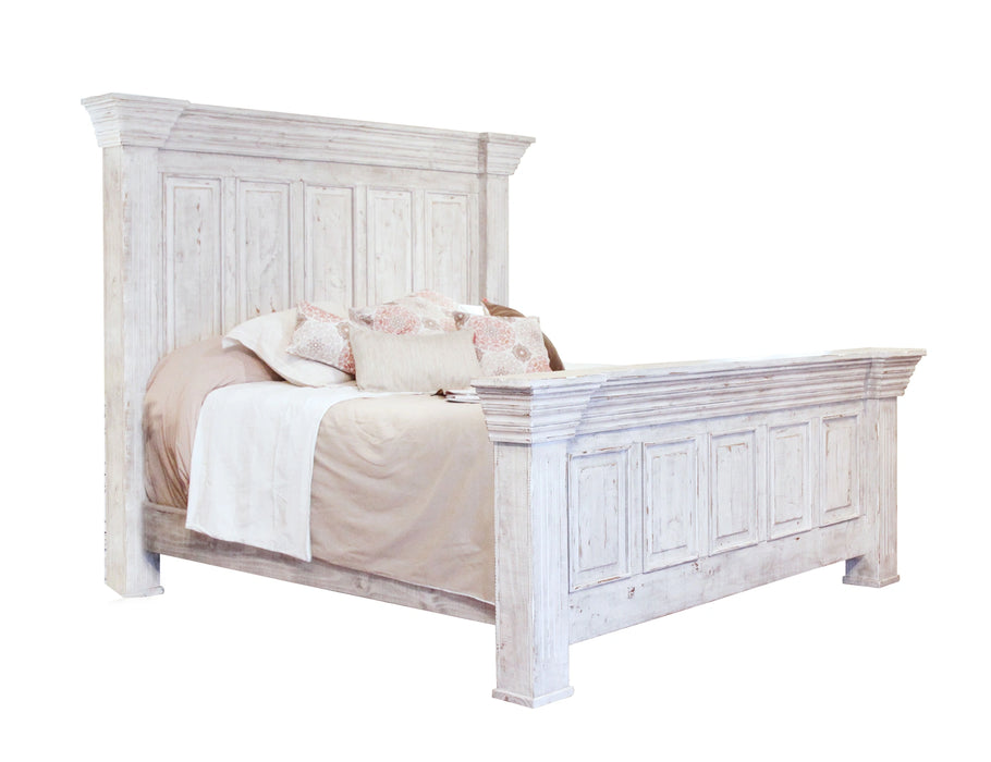 Terra White California King Bed