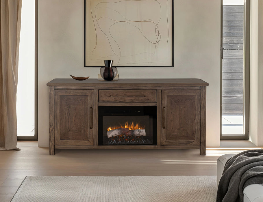 Novus Lodge 70" Electric Fireplace