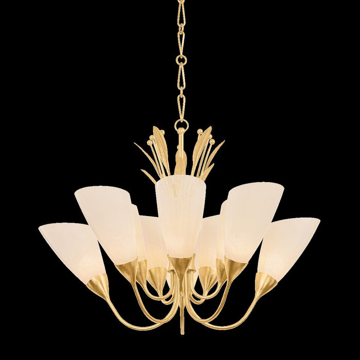 Hudson Valley Forest Glen 10 Light Chandelier