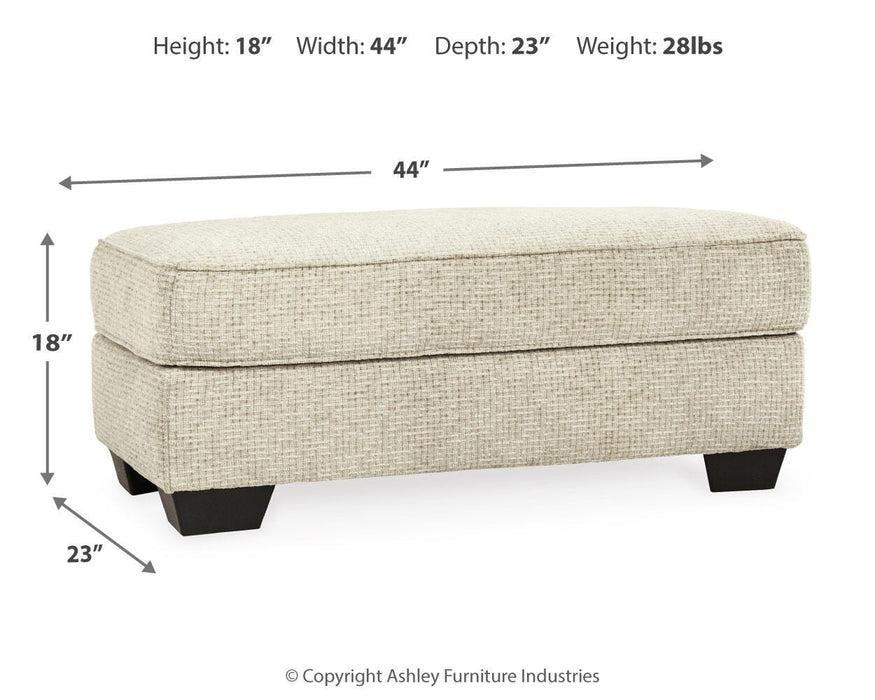 Monaghan Oversized Chair and Ottoman