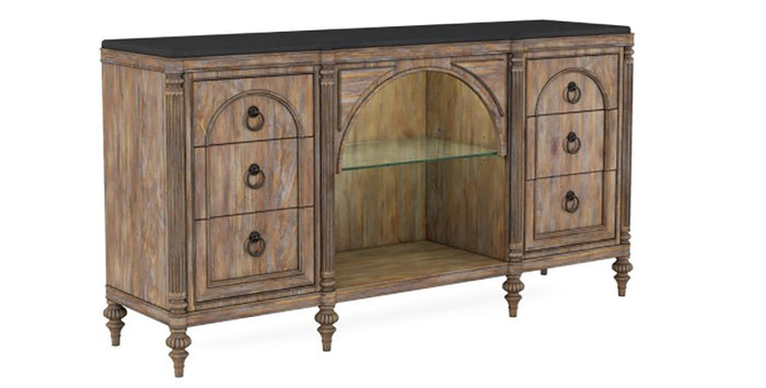 Furniture Architrave Server in Rustic Pine