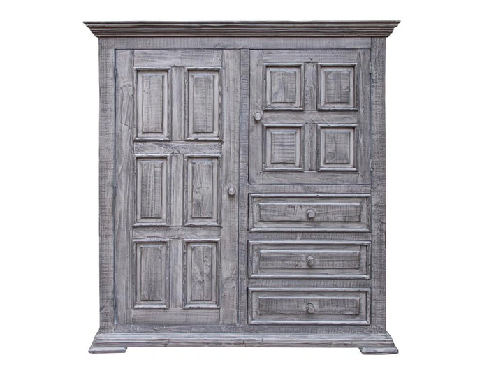 Terra Gray 3 Drawers, 2 Doors Gentleman’s Chest