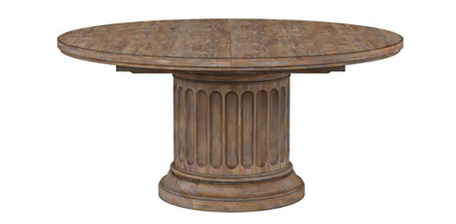 Furniture Architrave Round Dining Table in Rustic Pine image