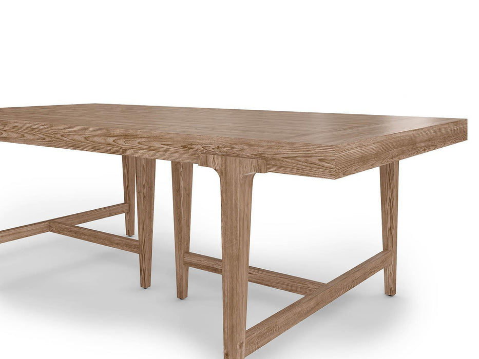 Furniture Passage Rectangular Dining Table in Light Oak