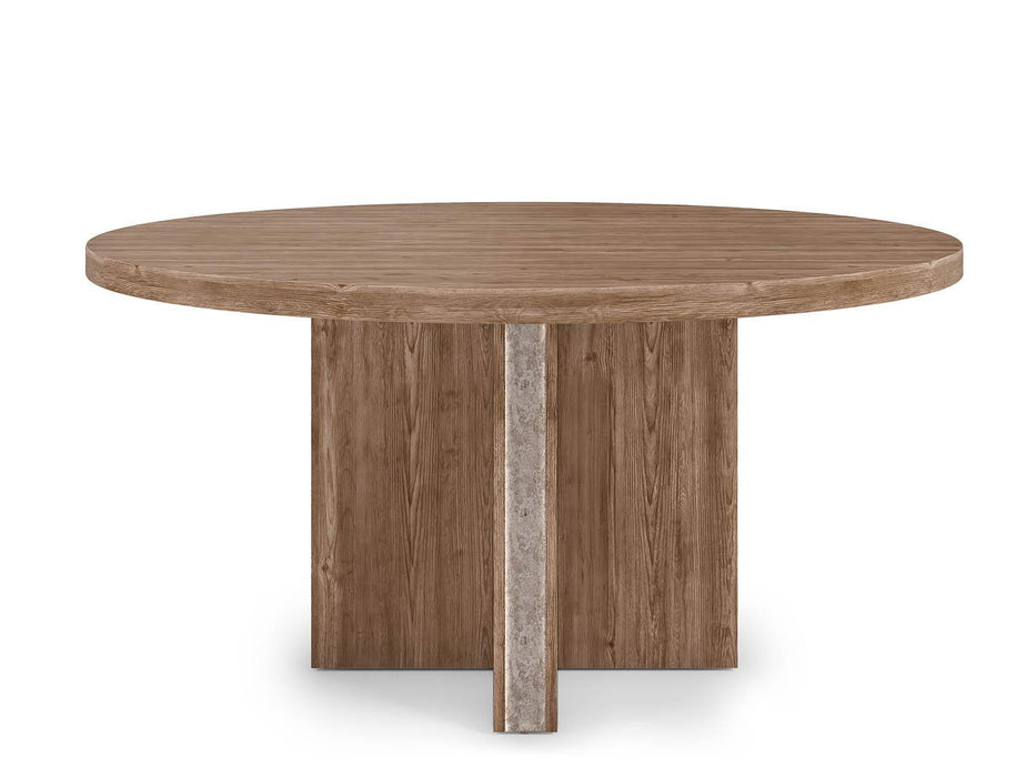 Furniture Passage Round Dining Table in Light Oak