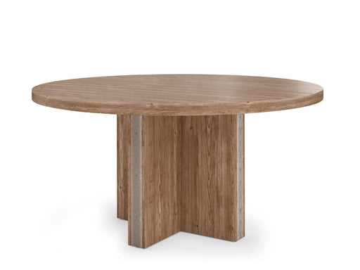 Furniture Passage Round Dining Table in Light Oak image