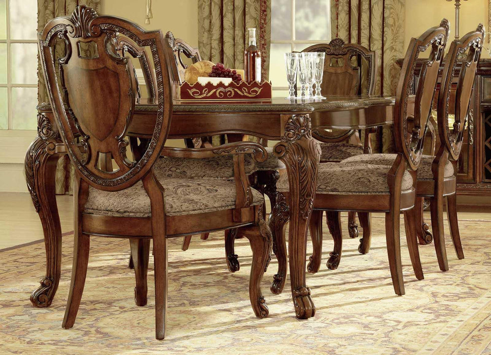 Old World Leg Dining Table in Cherry
