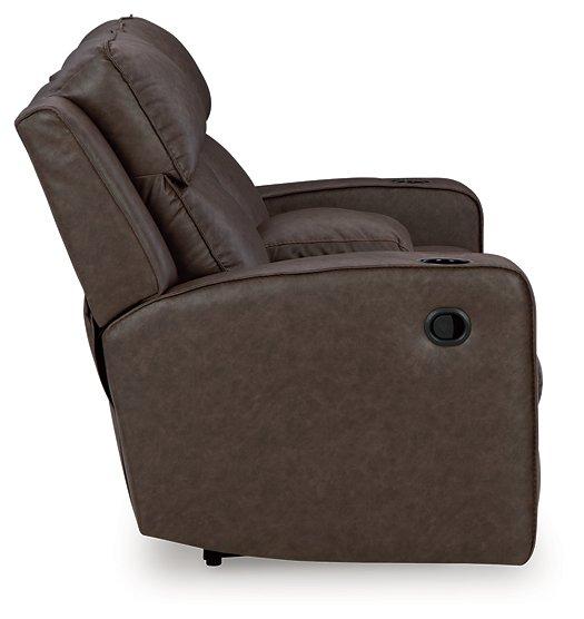 Lavenhorne Reclining Loveseat with Console