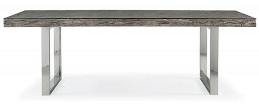 Bernhardt Interiors Henley Dining Table (106") in Grey Pearl image