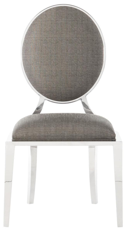Bernhardt Interiors Percival Metal Side Chair (Set of 2) in Polished Stainless Steel 366-567 image