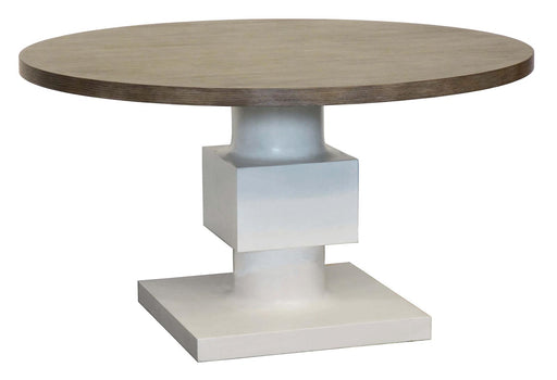 Bernhardt Newberry Round Dining Table in Rustic Gray 369-262/263 image