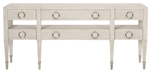 Bernhardt Domaine Blanc 6 Drawer Console Table in Dove White 374-914 image