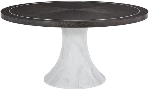 Bernhardt Decorage Round Dining Table in Silver Mist image
