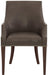 Bernhardt Interiors Keeley Leather Dining Chair in Cocoa (Set of 2) 348-42NL image