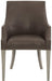 Bernhardt Interiors Leather Keeley Dining Chair in Weathered Greige (Set of 2) 348-42WL image