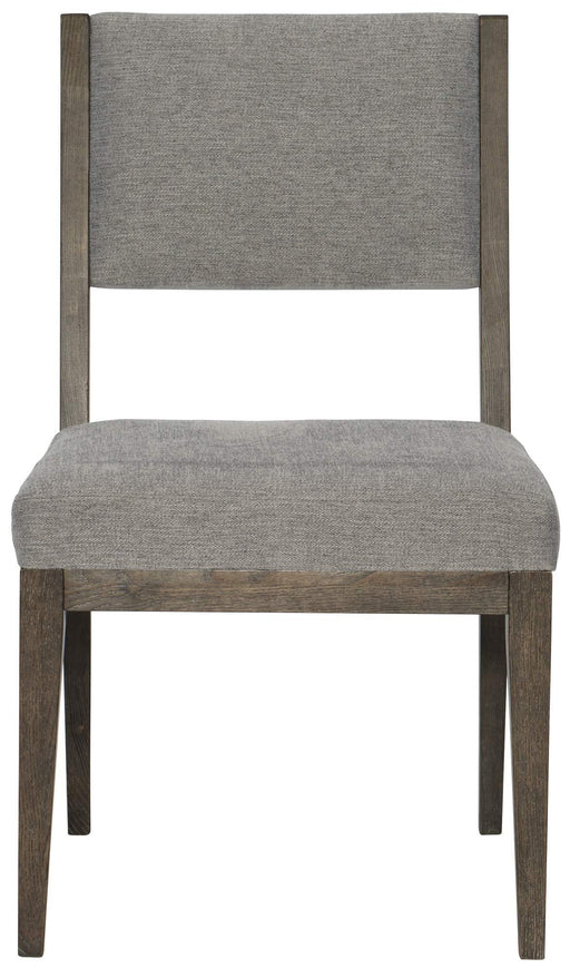 Bernhardt Linea Side Chair in Cerused Charcoal (Set of 2) image