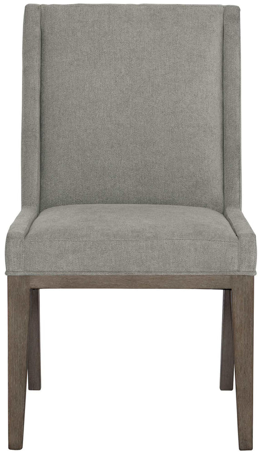 Bernhardt Linea Upholstered Side Chair in Cerused Charcoal (Set of 2) image