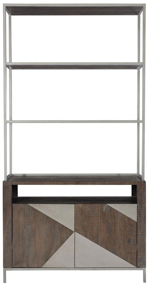 Bernhardt Logan Square Eastman Bunching Console with Metal Deck in Sable Brown image