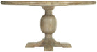 Bernhardt Rustic Patina Round Dining Table in Sand image