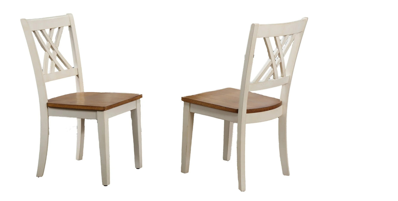 Double  X back Dining Chair